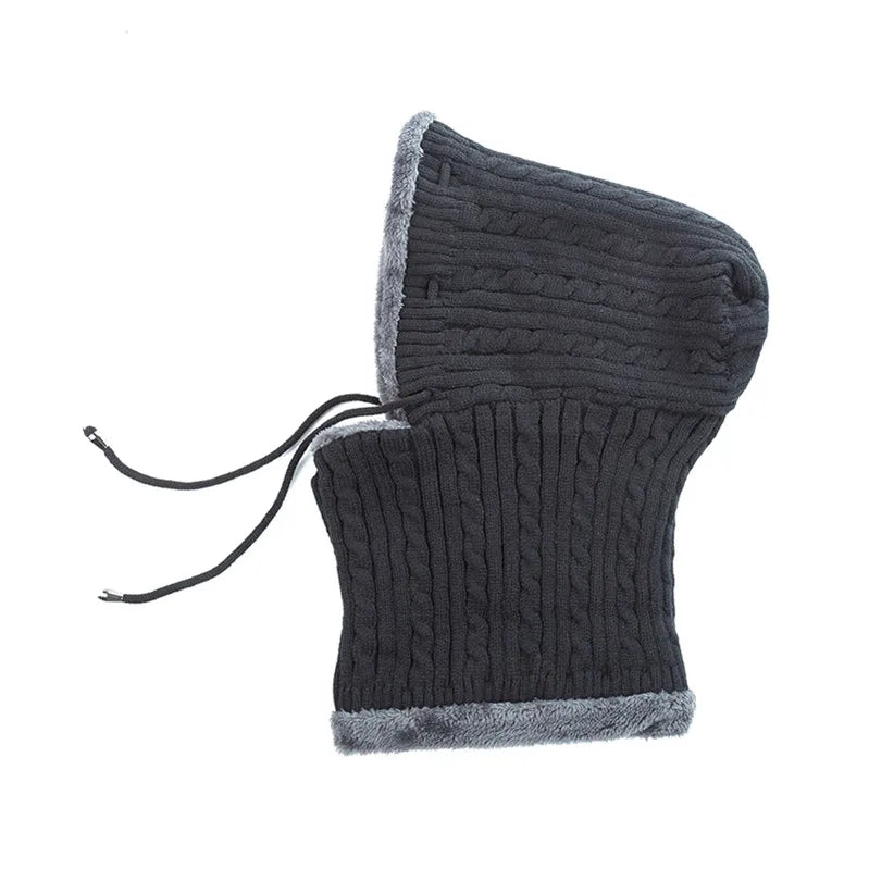 Touca Balaclava de Lã Peluciada Unissex karavelas Preto 55cm-60cm 