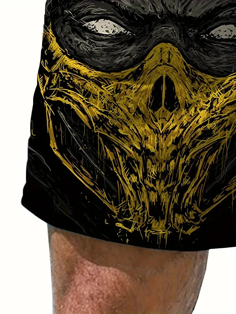 (🔥 Últimas Unidades) Bermuda 3D Summer MK Edição Especial karavelas 