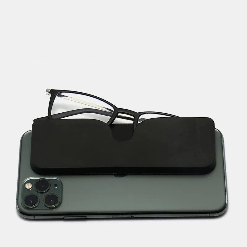 Women Portable Anti-Blue Reading Glasses Men Anti-fatigue Mobile Phone Holder Presbyopia Eyeglasses MYT_0492 karavelas