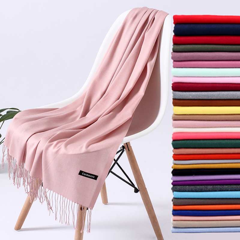 Cachecol de cashmere liso de luxo - Luxury Scarf 0 karavelas 