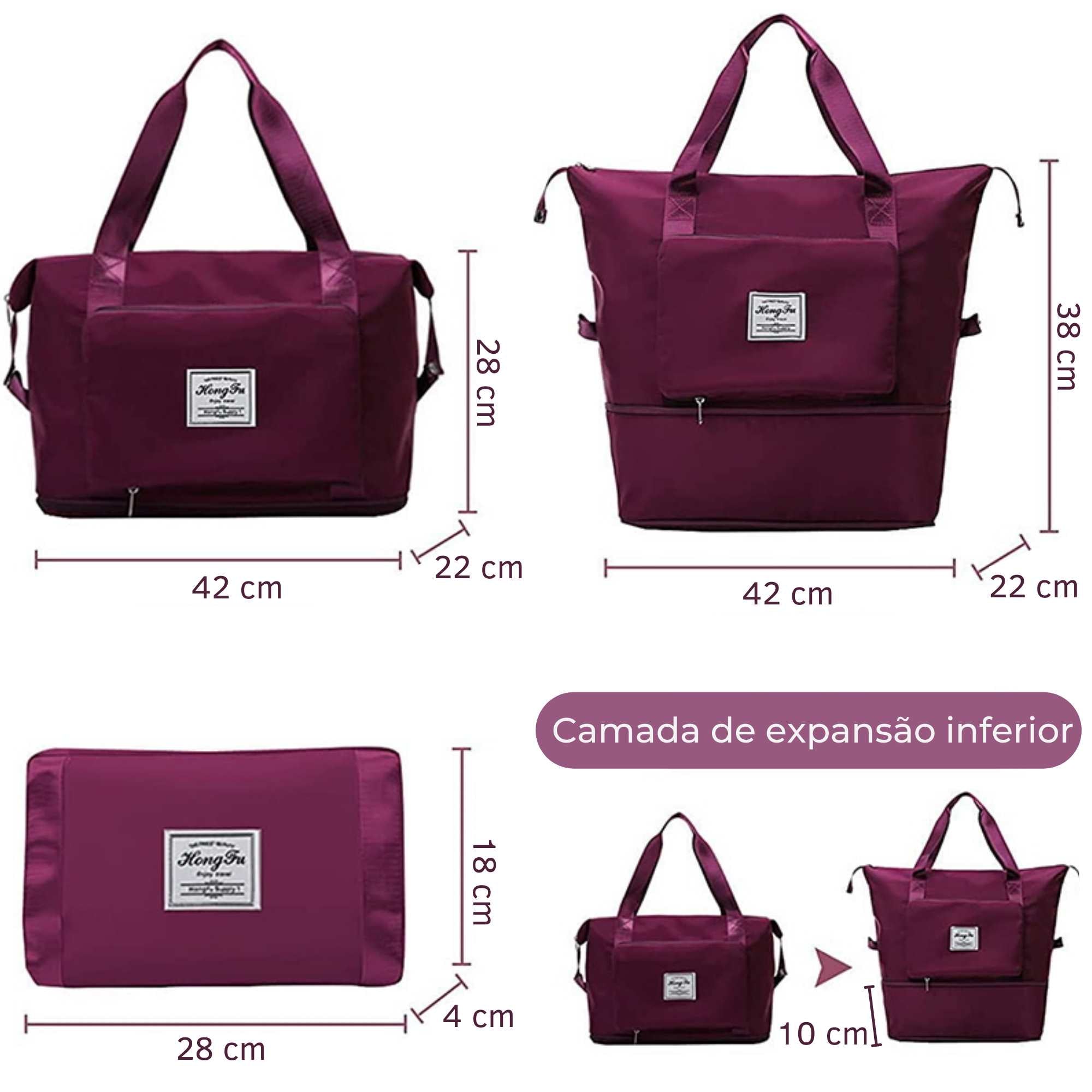 Bolsa Pratic Expansiva Para Viagem 0 karavelas 