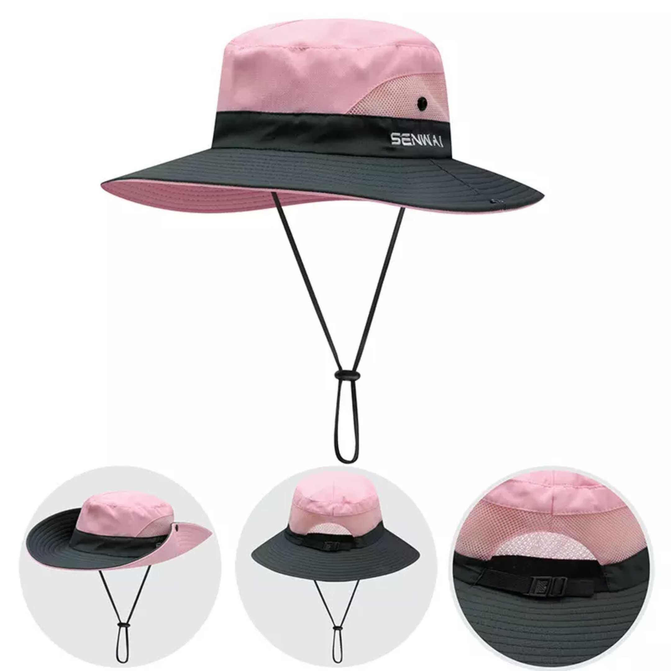 Chapéu com Proteção Solar UV 50+ 0 karavelas Rosa 