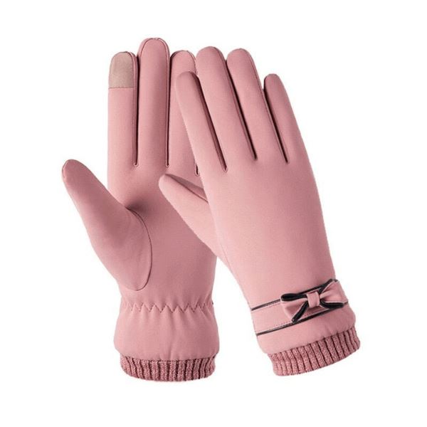Luva Paris Forrada de Lã com Punho e Touch Screen - Resistente à água. 0 karavelas 