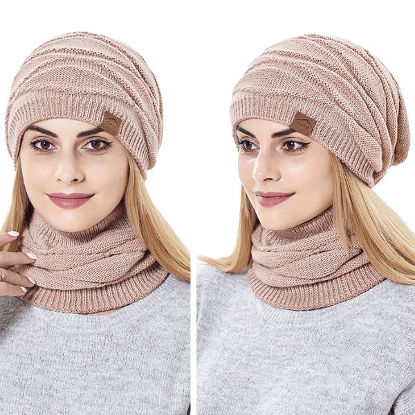 Kit Gorro e Gola Super Luxo - Forro Peluciado 0 karavelas 