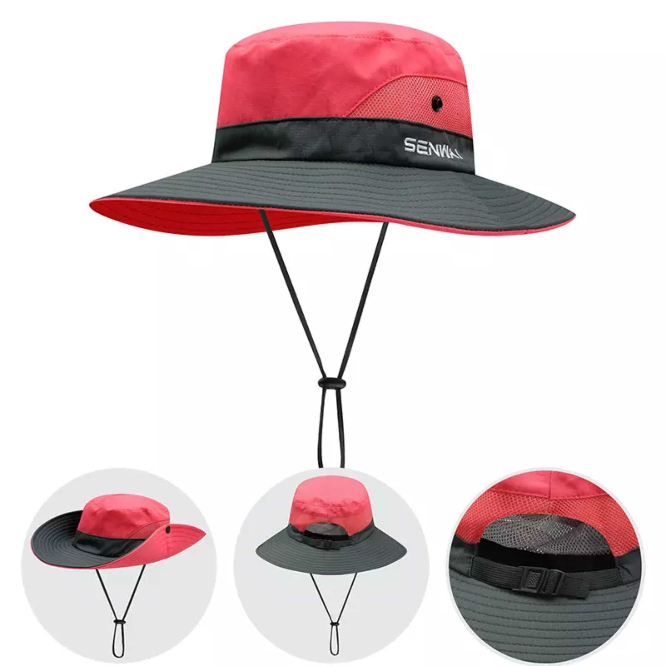 Chapéu com Proteção Solar UV 50+ 0 karavelas Melancia 