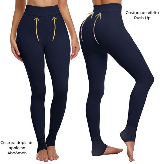 SNUG® - LEGGING COM FORRO DE LÃ TÉRMICA legging karavelas 