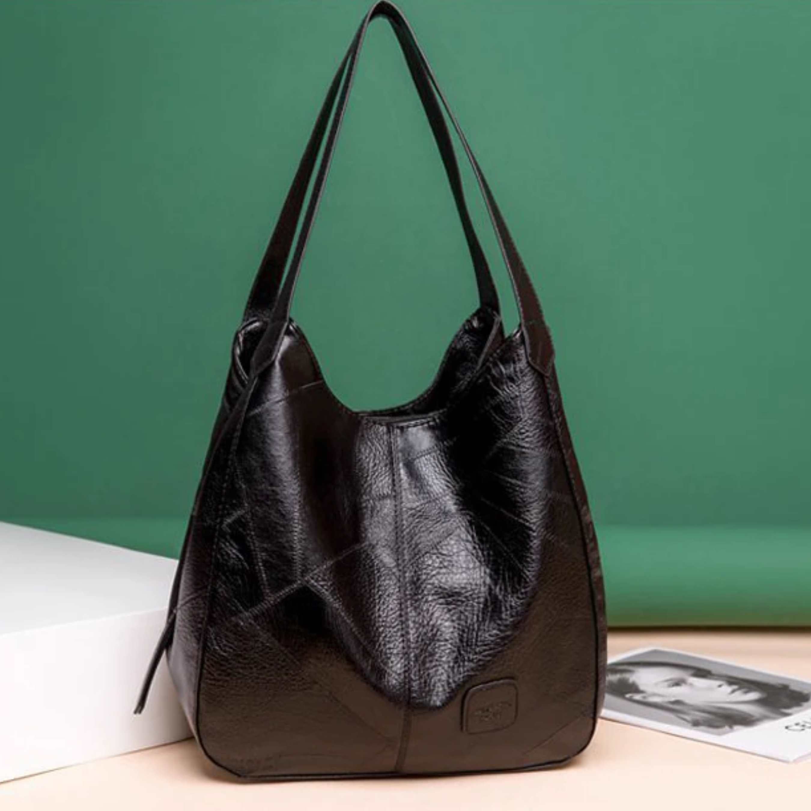 Bolsa Vintage Classic Luxo 0 karavelas Preto 