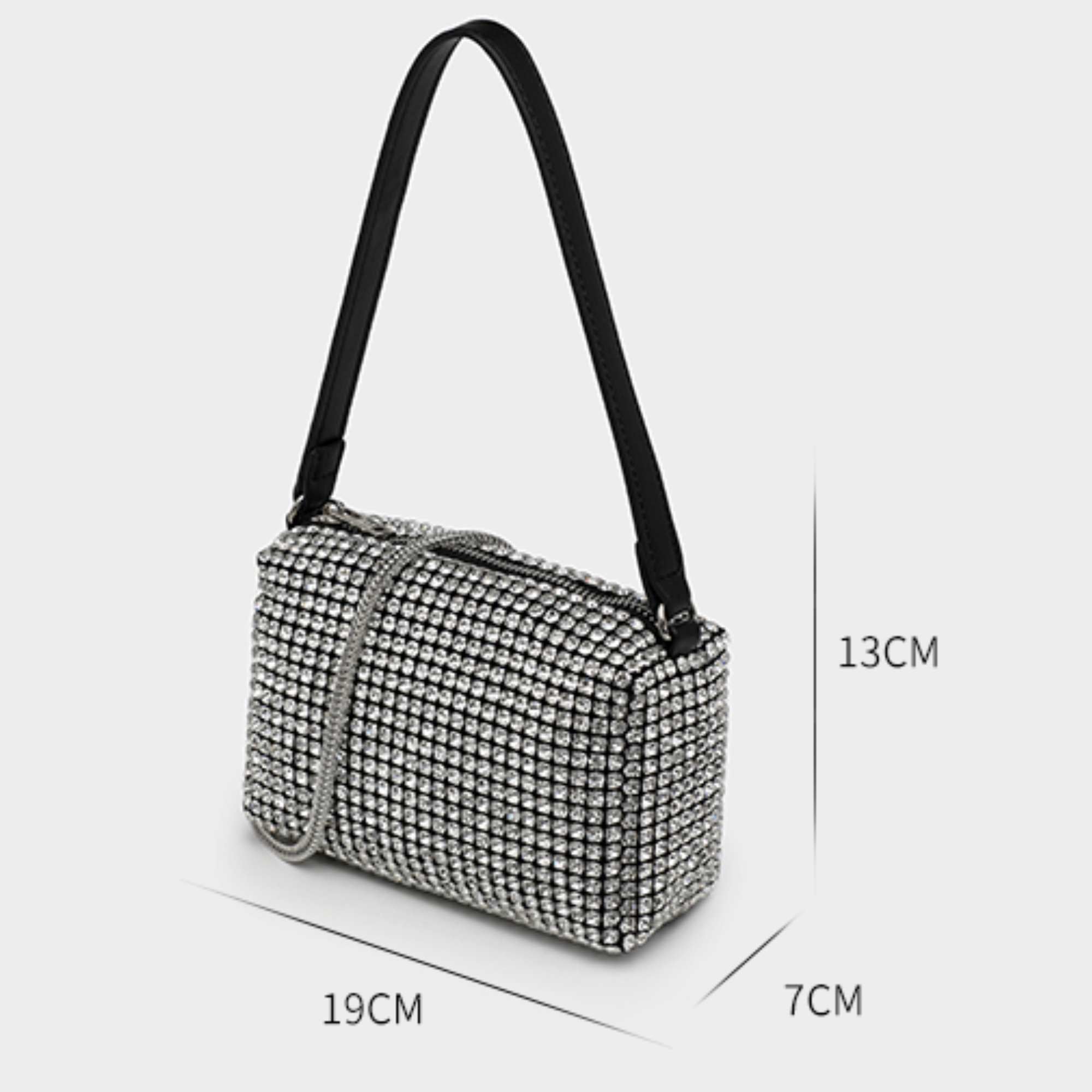 Bolsa Glamour Strass 0 karavelas 
