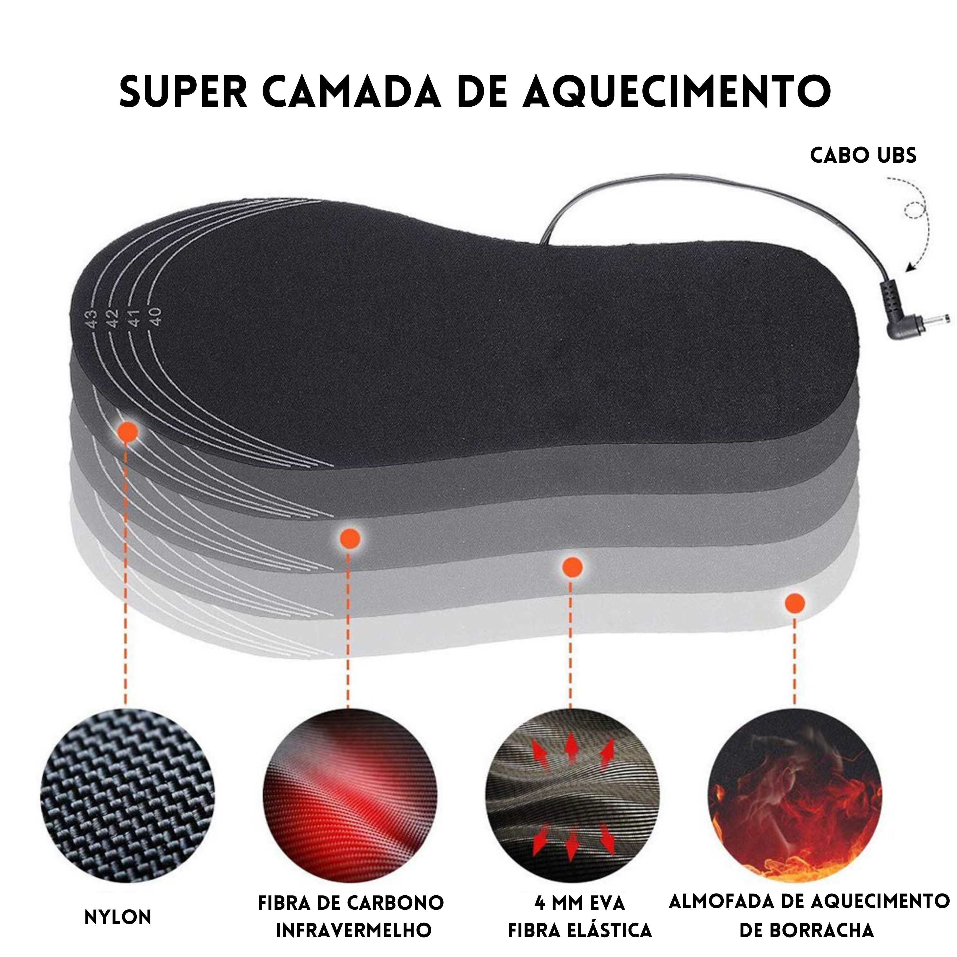 Palmilha Térmica Heat 100001674 karavelas 