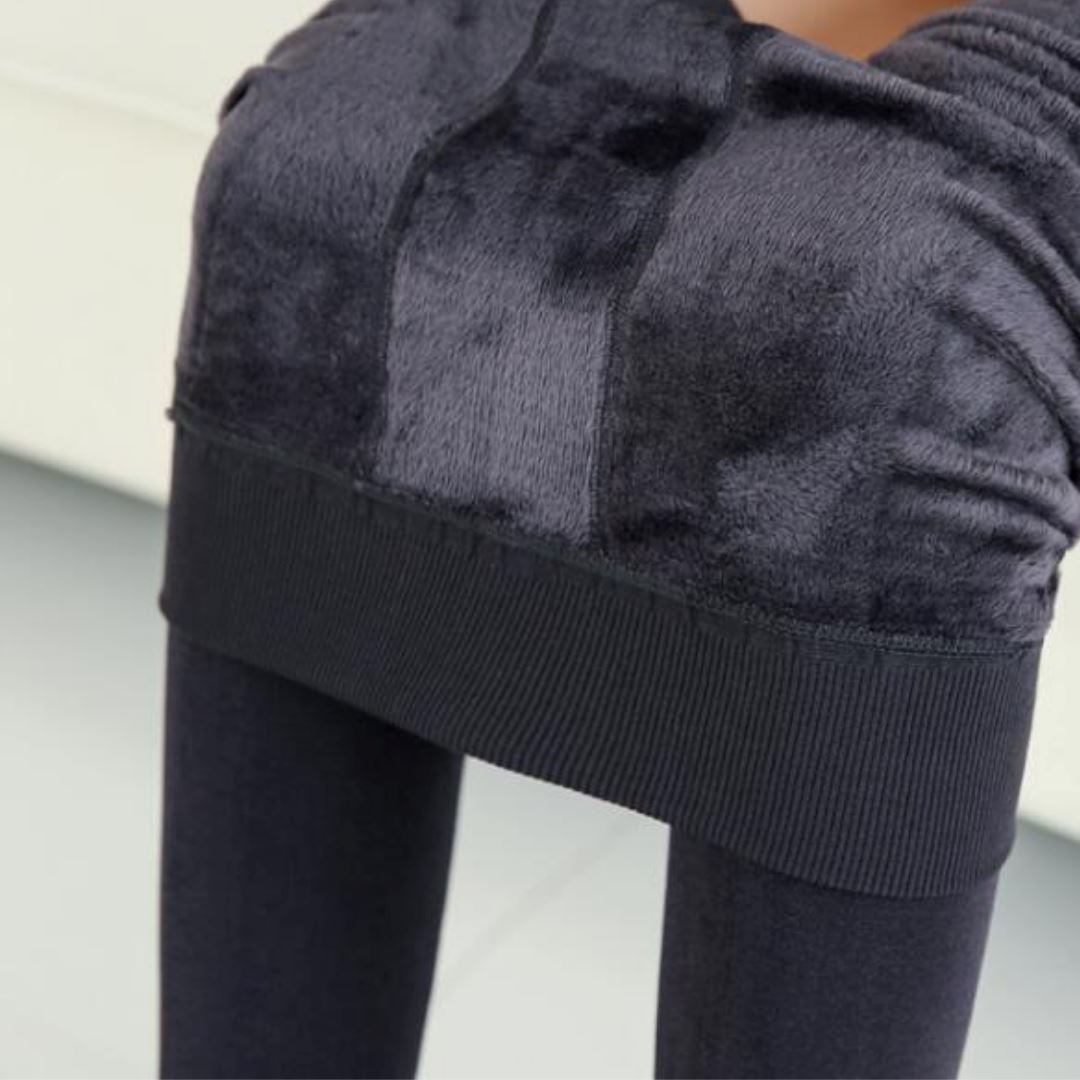 SNUG® - LEGGING COM FORRO DE LÃ TÉRMICA legging karavelas Cinza P (34/36) - 45-50 kg 