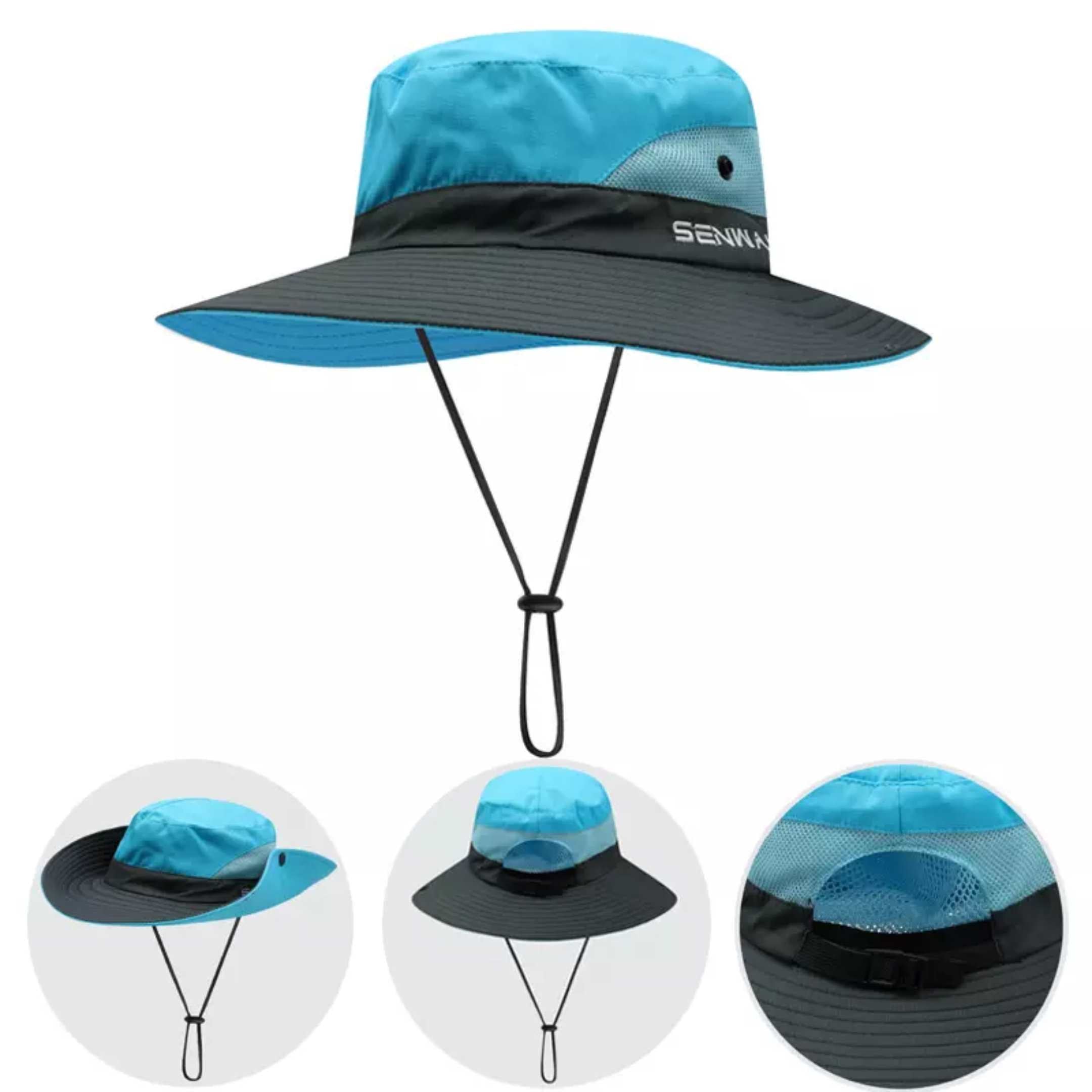 Chapéu com Proteção Solar UV 50+ 0 karavelas Azul 