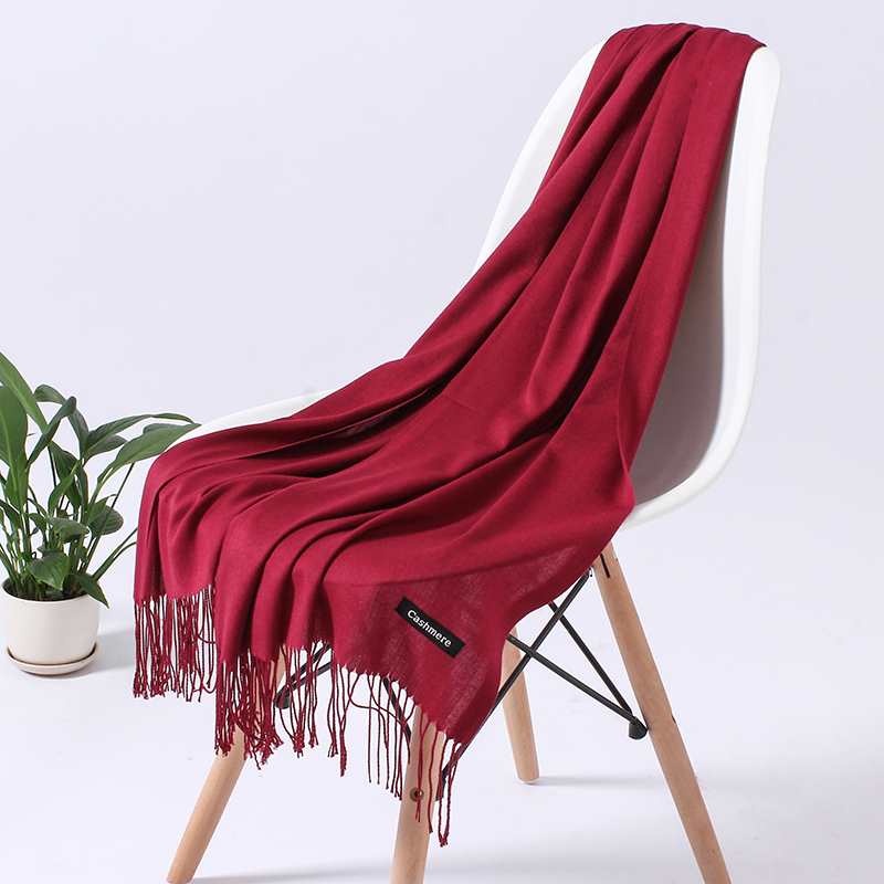 Cachecol de cashmere liso de luxo - Luxury Scarf 0 karavelas 