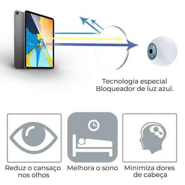 Óculos UltraLeve Titânio Power karavelas 