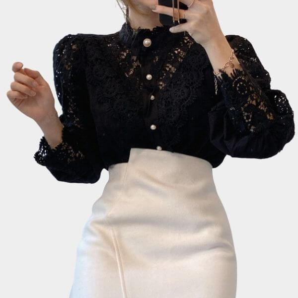 Blusa Vintage Luxo 0 karavelas 