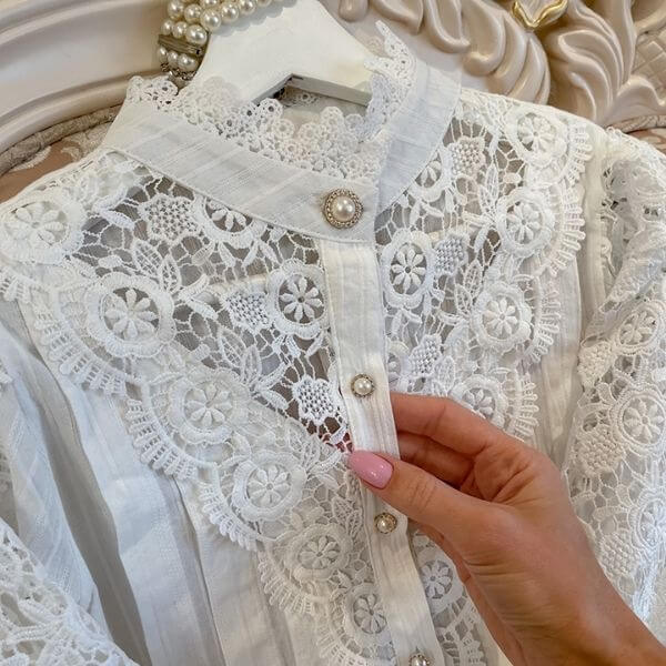 Blusa Vintage Luxo 0 karavelas 