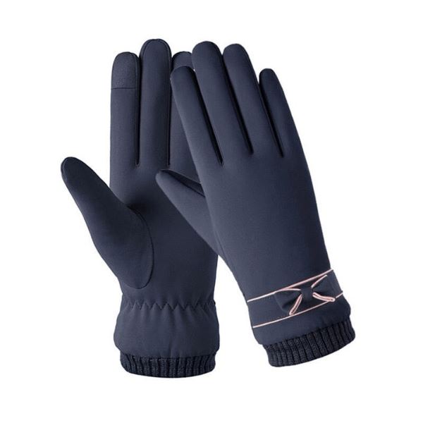 Luva Paris Forrada de Lã com Punho e Touch Screen - Resistente à água. 0 karavelas 