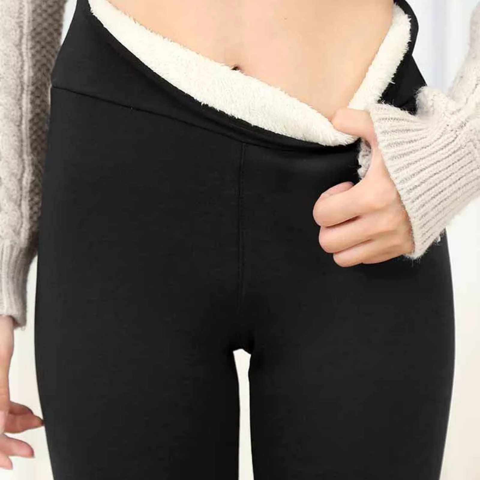 Calça Legging com Lã Térmica Extreme Hot Soft karavelas Preto PP (34) - 45-50 kg 