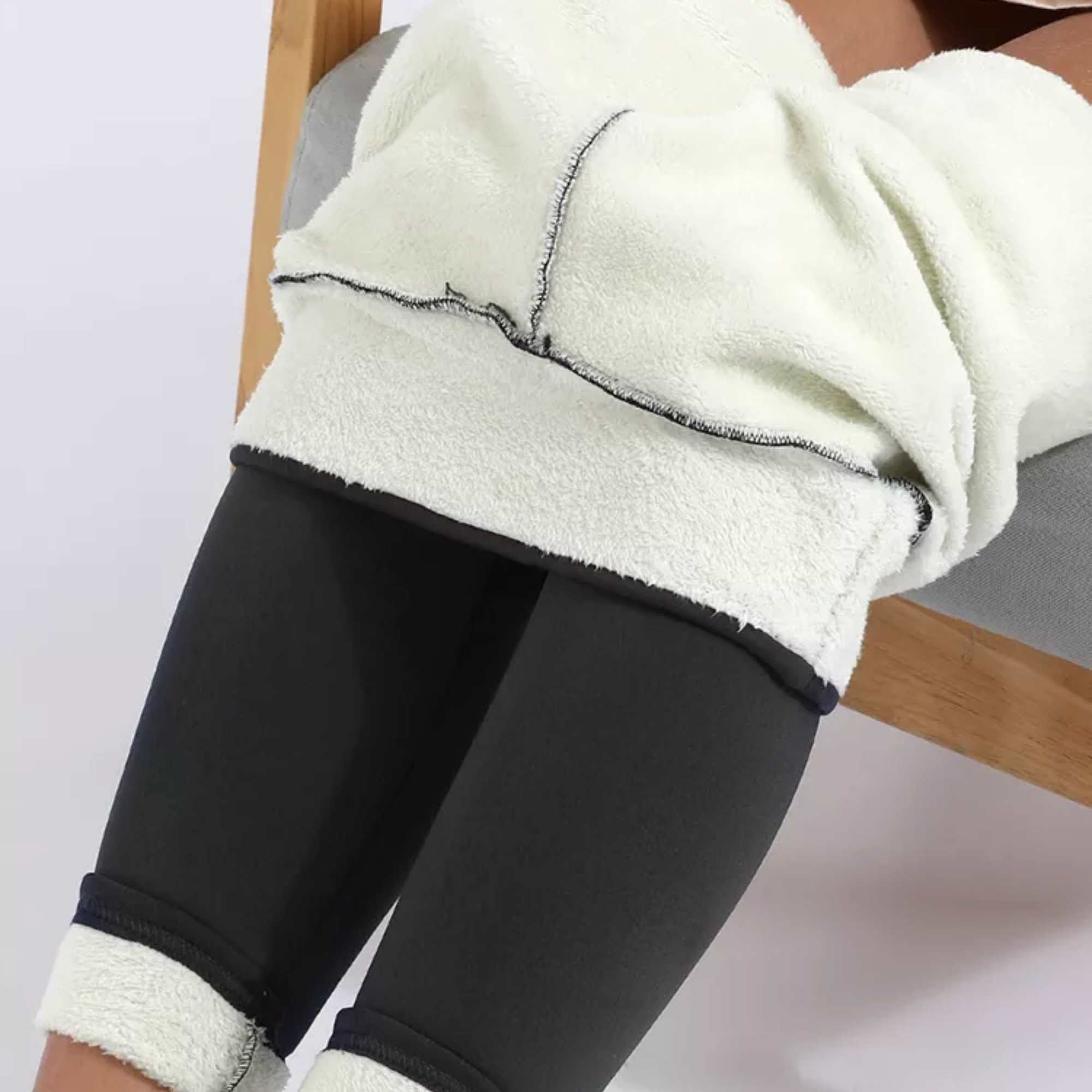 Calça Legging com Lã Térmica Extreme Hot Soft karavelas Chumbo PP (34) - 45-50 kg 