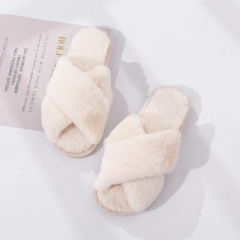Pantufas Faux Fur 200001004 karavelas Off White 35-36 