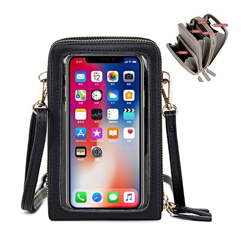 Bolsa Balada Sunset Touch Screen 100002856 karavelas Preto 