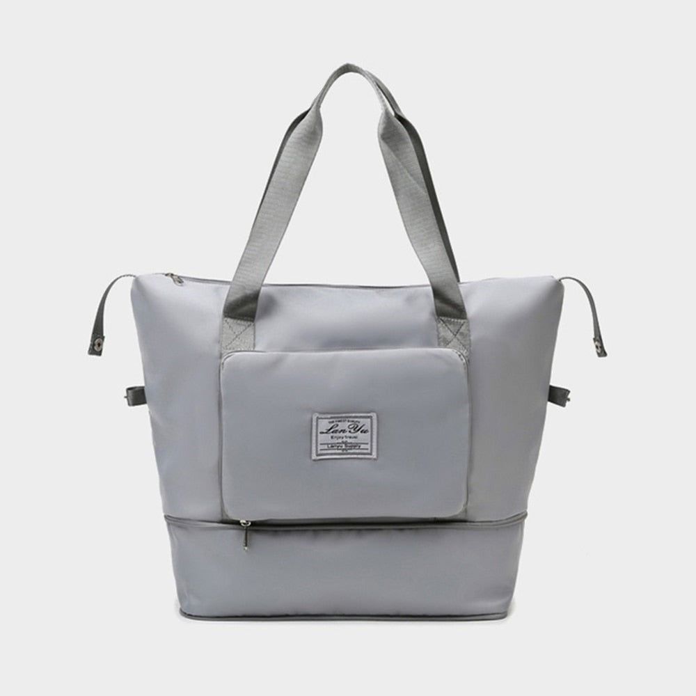 Bolsa Pratic Expansiva Para Viagem 0 karavelas Cinza 