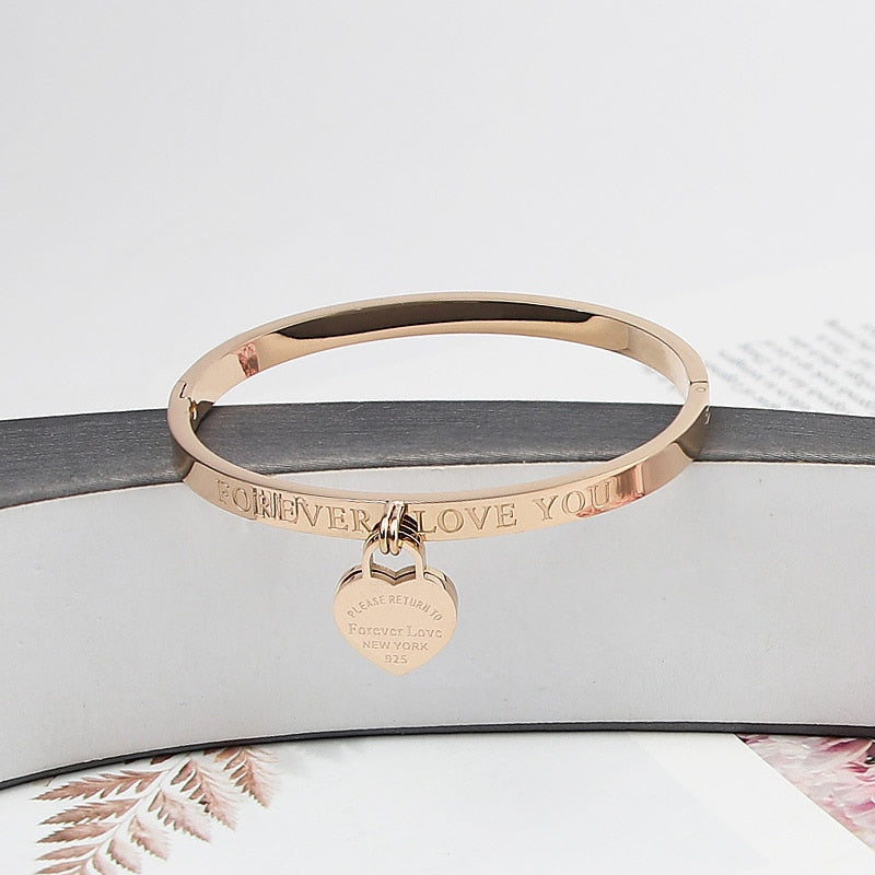 Bracelete Forever Love You 0 karavelas Rose Gold 
