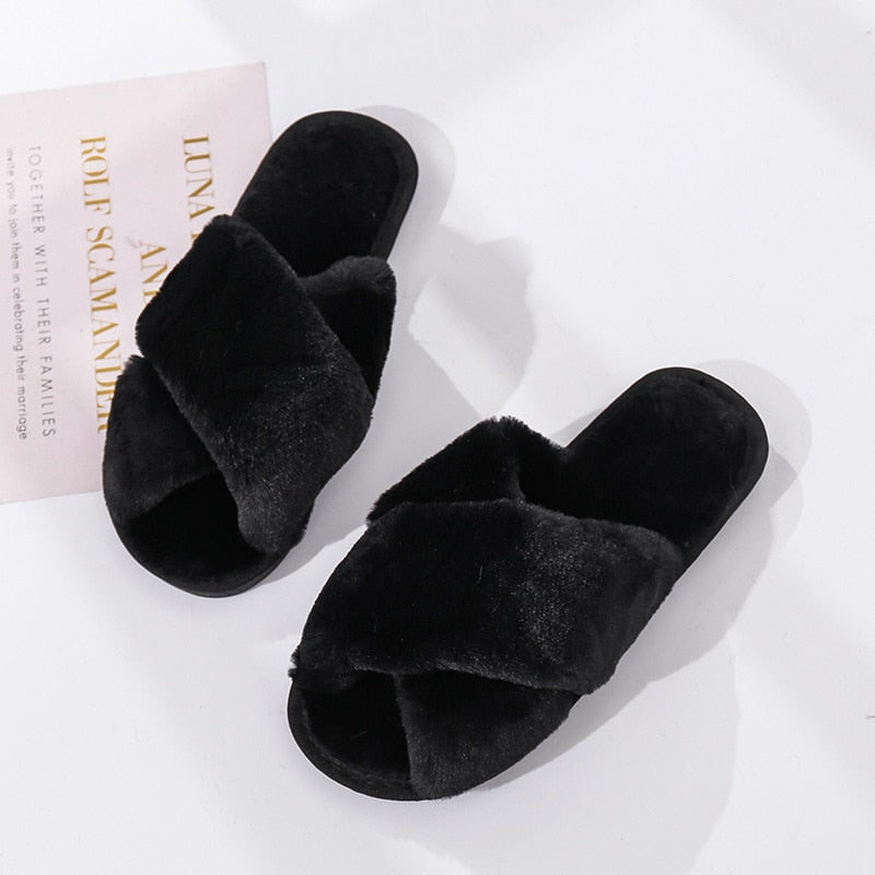Pantufas Faux Fur 200001004 karavelas Preto 35-36 