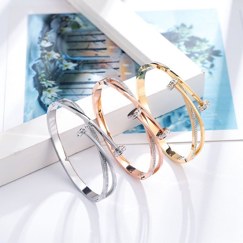 Bracelete Lady com Strass 0 karavelas 