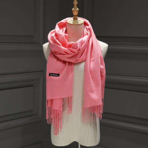 Cachecol de cashmere liso de luxo - Luxury Scarf 0 karavelas 
