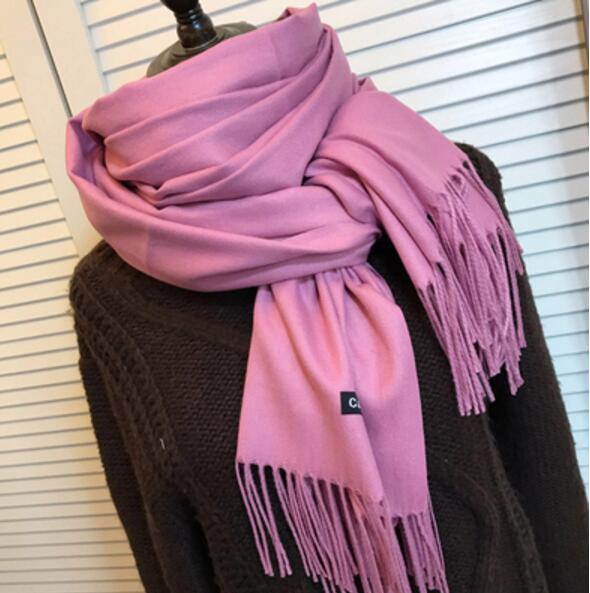 Cachecol de cashmere liso de luxo - Luxury Scarf 0 karavelas 
