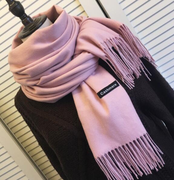 Cachecol de cashmere liso de luxo - Luxury Scarf 0 karavelas 