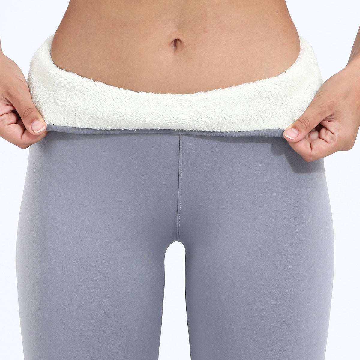 Calça Legging com Lã Térmica Extreme Hot Soft karavelas Cinza Claro PP (34) - 45-50 kg 