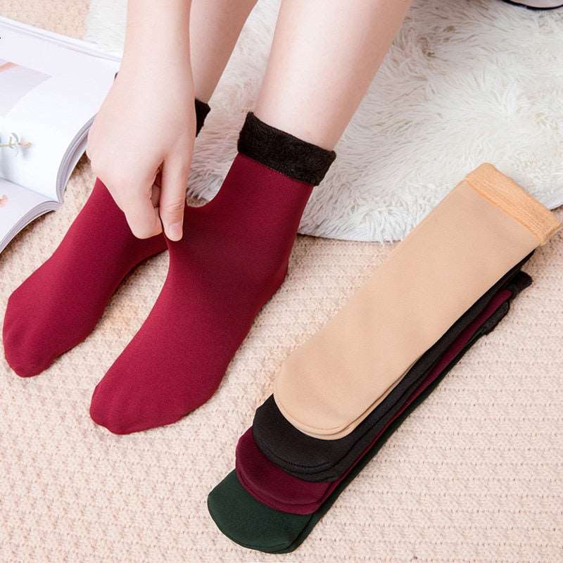 Kit 3 Pares de Meia de Inverno Térmicas - Numeração 35-42 200000866 karavelas 