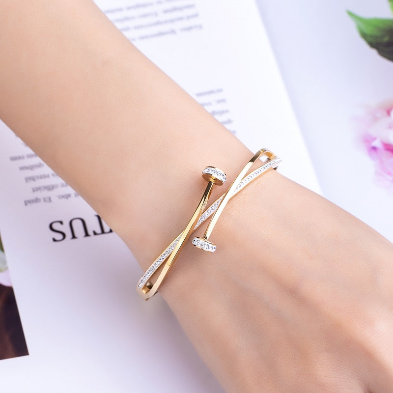 Bracelete Lady com Strass 0 karavelas 
