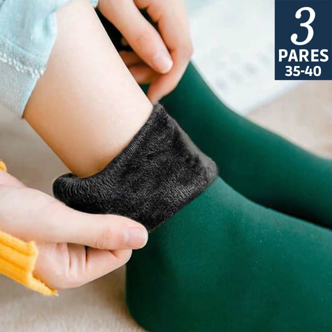 Kit 3 Pares de Meia de Inverno Térmicas - Numeração 35-42 200000866 karavelas 