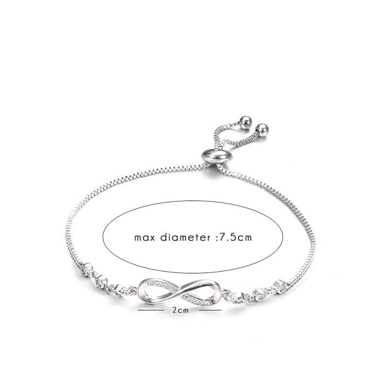 Bracelete Inifity love Mãe e Filha 0 karavelas 