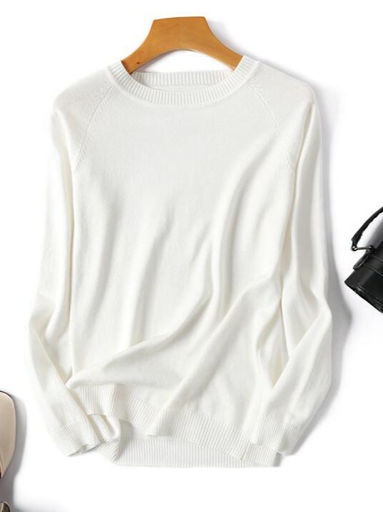 Blusa em Tricô Manga Longa Listrado 0 karavelas Branco M 