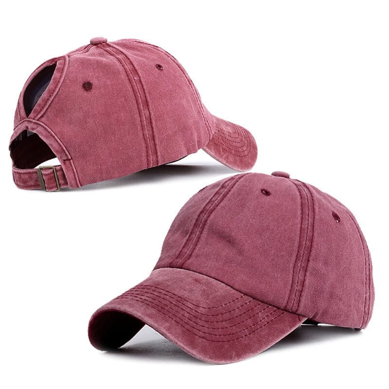 Boné mescla. karavelas wine red Adjustable 