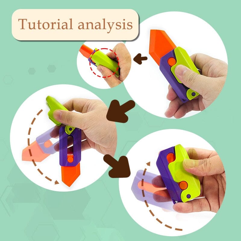 COMPRE 1 LEVE 2: Carrot Gravity Toy 3D Luminoso +3 Anos ORIGINAL 0 karavelas 