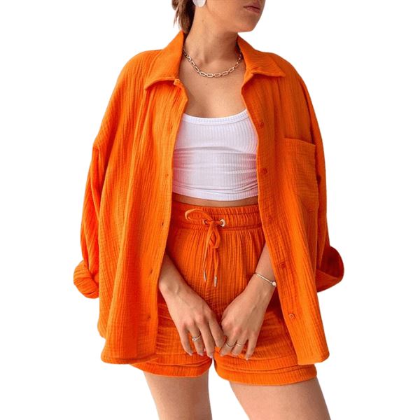 Conjunto Sapphire -2 peças 0 karavelas Laranja PP 