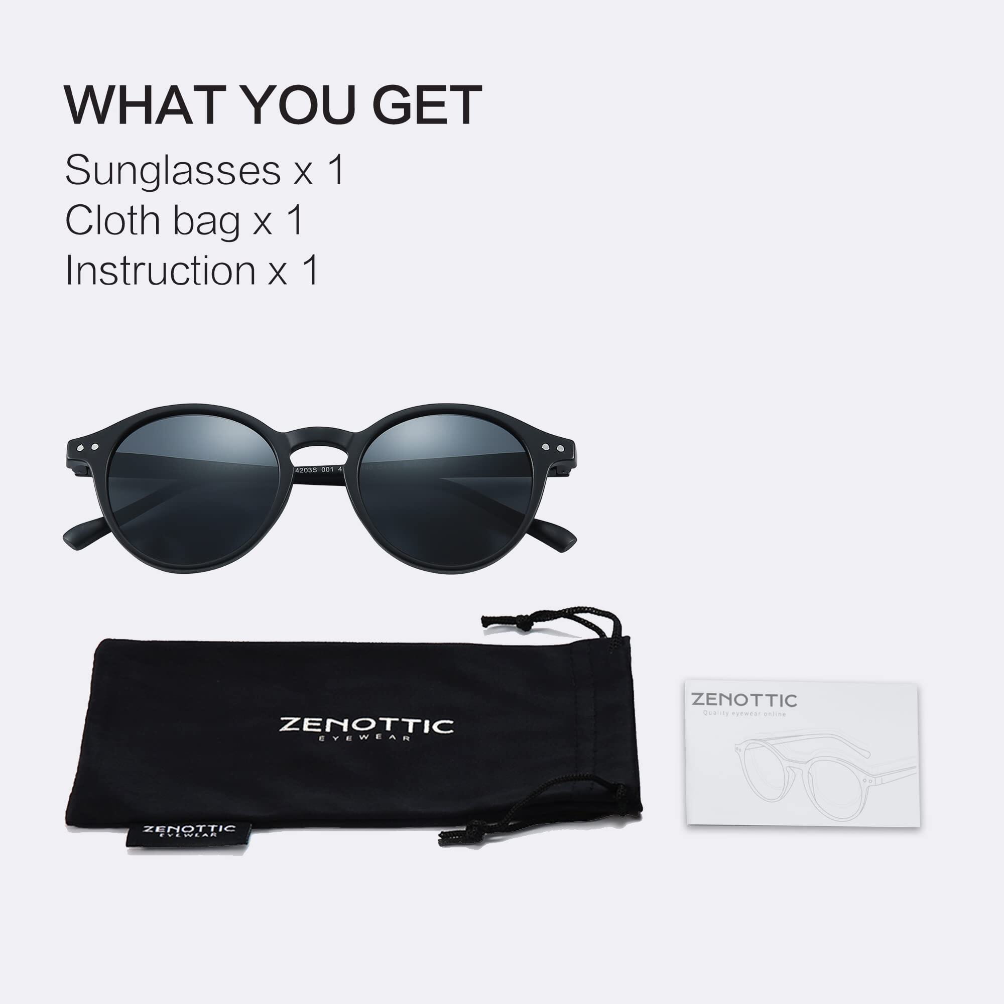 Óculos de Sol Polarizado Ibiza UV400 Zenottic + Brinde Exclusivo 0 karavelas 