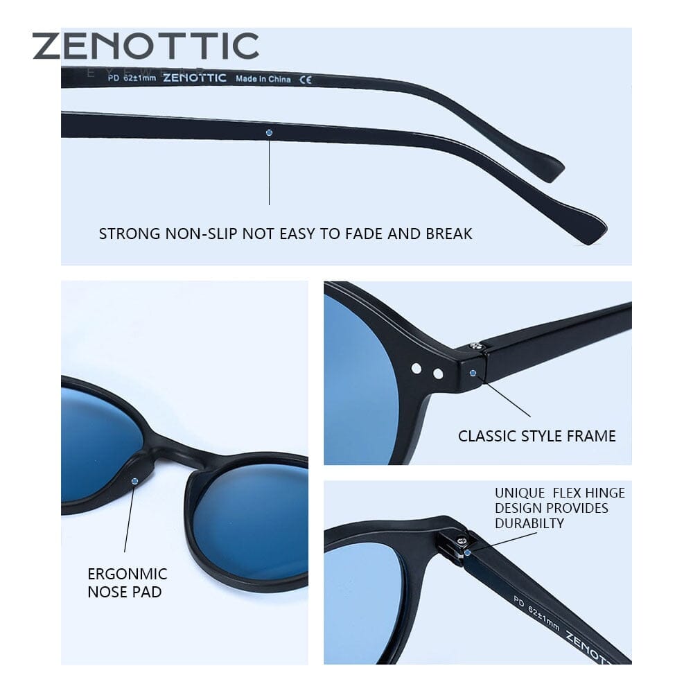 Óculos de Sol Polarizado Ibiza UV400 Zenottic + Brinde Exclusivo 0 karavelas 